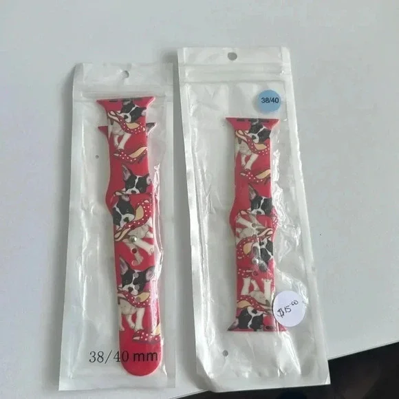 🔥 4 for $20 DEAL 🔥French Bulldog Design – NEW  Watch Band 38/40mm - Picture 4 of 4